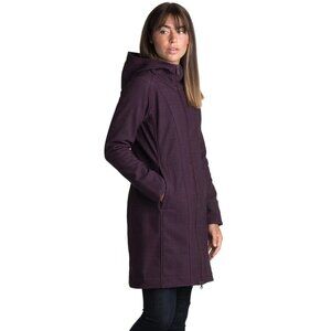 MEC Women's Plum Barbizon Full Zip Parka Fleece Lined Coat